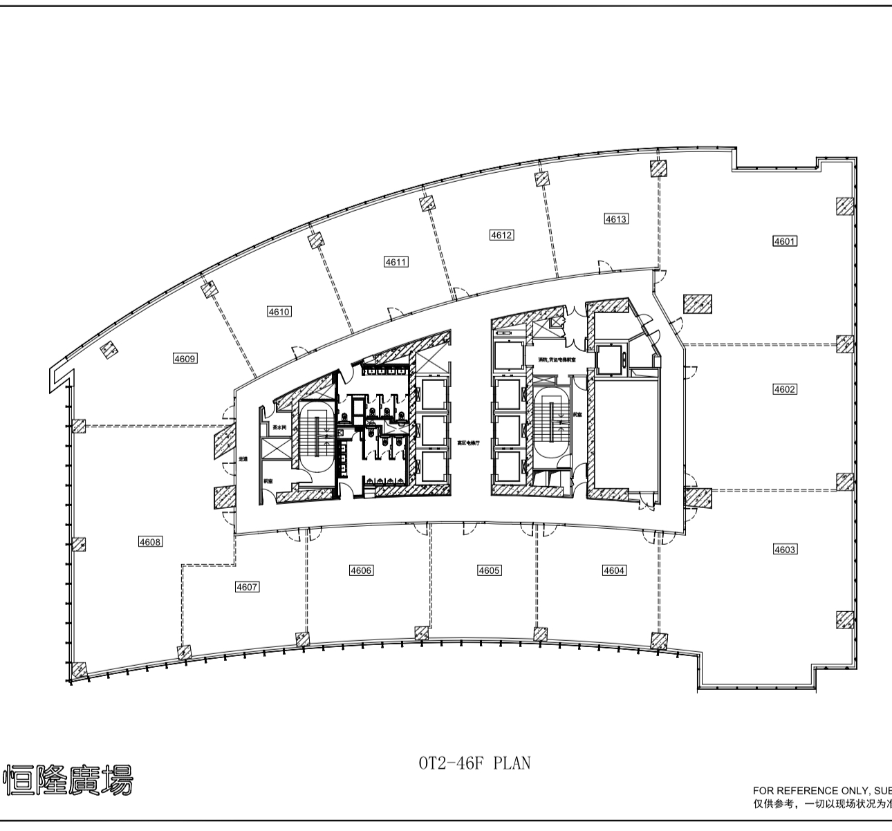 上海恒隆广场平面图