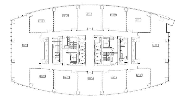上海恒隆广场平面图
